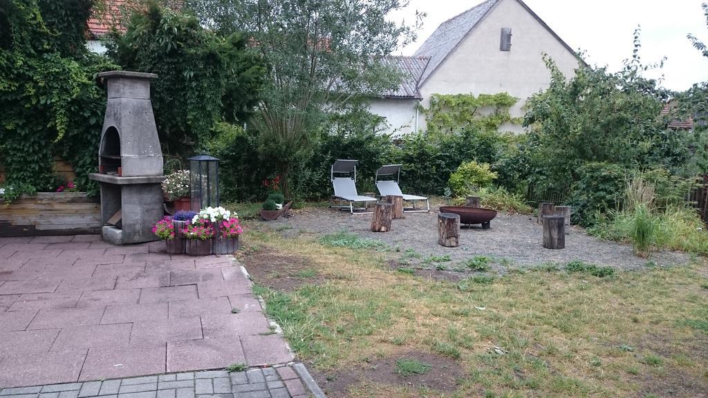 Ferienhaus Vom Bahratal Hausen  Bagian luar foto