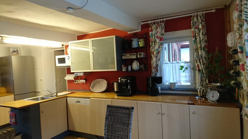 Ferienhaus Vom Bahratal Hausen  Bagian luar foto