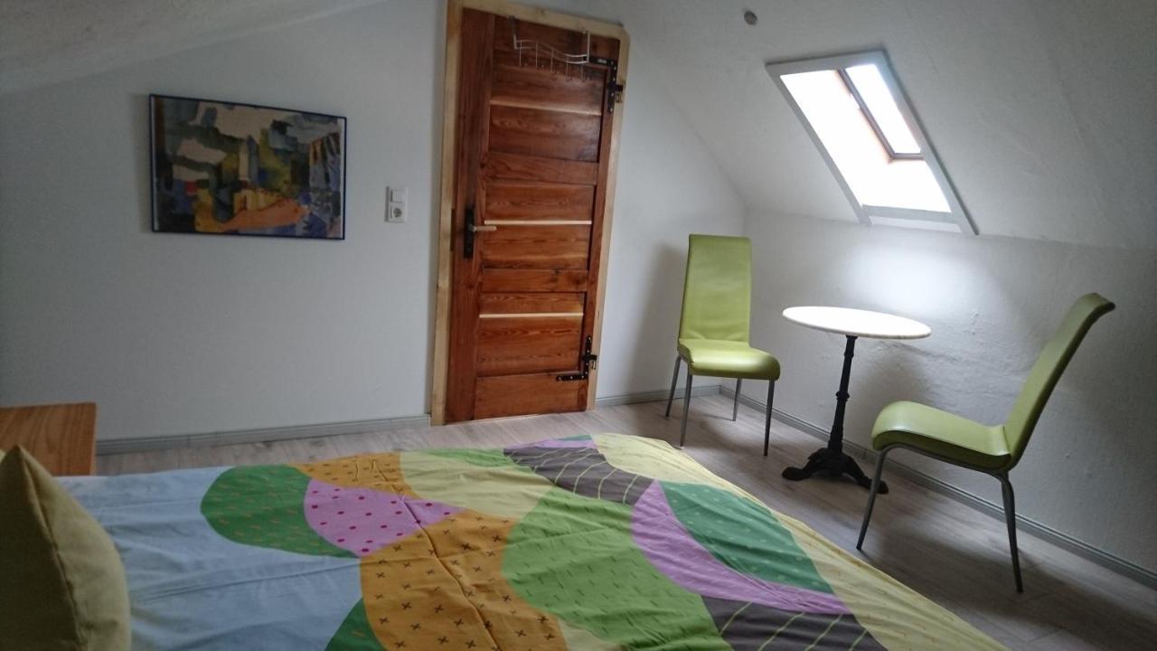 Ferienhaus Vom Bahratal Hausen  Bagian luar foto
